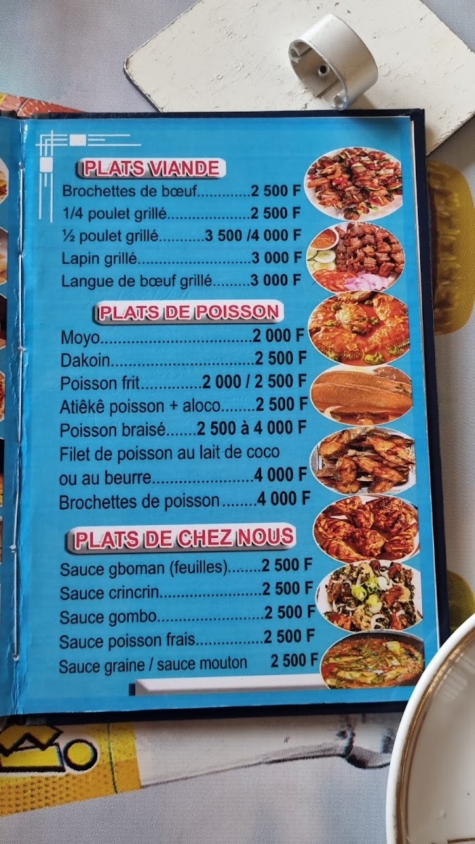 Menu Chez Chef Paterne-10