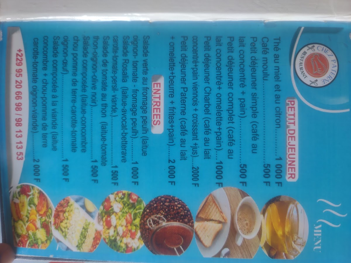 Menu Chez Chef Paterne-4